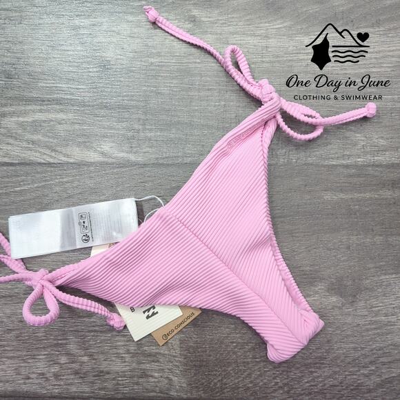 Billabong Tan Lines Tide Side Tanga Bikini Bottom Size XS - Picture 5 of 5